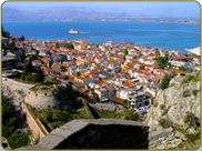 View from the castle of Palamidi, Nafplion